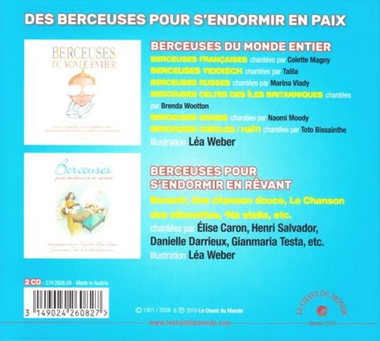 Des Berceuses Pour - CD Audio - 2