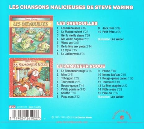 Les Chansons Malicieuses - CD Audio di Steve Waring - 2