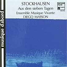 Aus den Sieben Tagen - CD Audio di Karlheinz Stockhausen