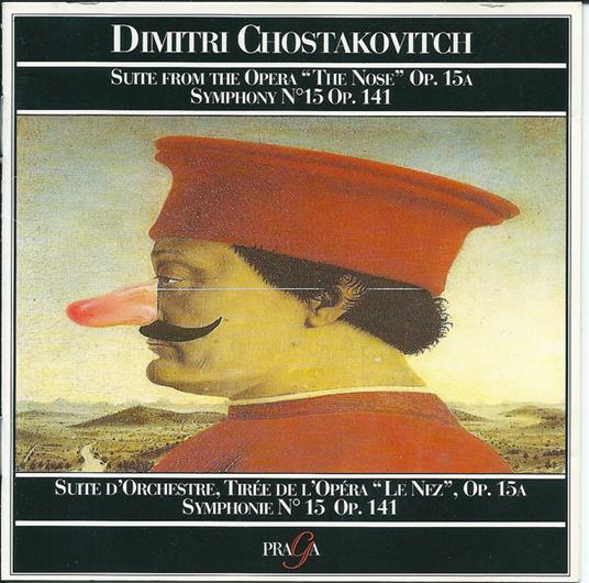Naso op 15 (1930) suite - CD Audio di Dmitri Shostakovich