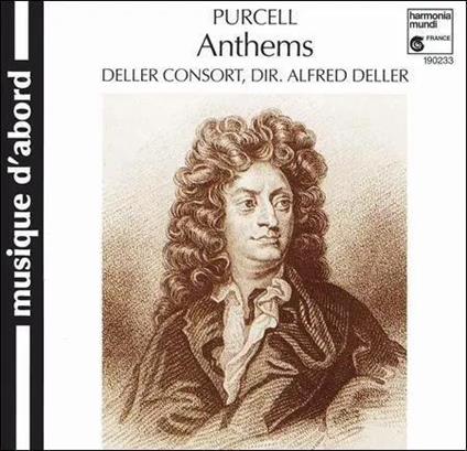Purcell: Anthems / Alfred Deller, Deller Consort - CD - CD Audio
