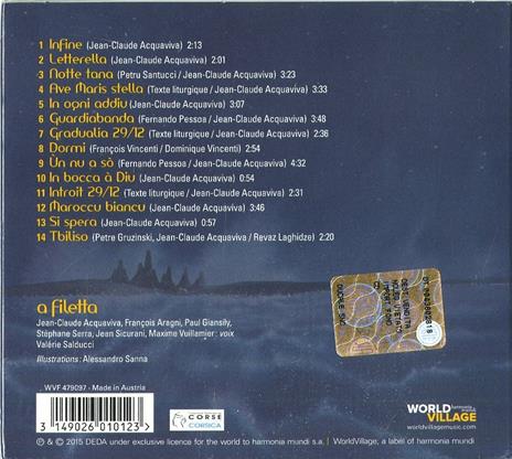 Castelli - CD Audio di A Filetta - 2