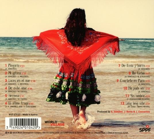Espiritu del Sol - CD Audio di Amparo Sanchez - 2