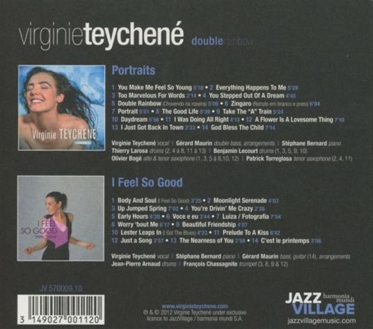 Double Rainbow. Portraits, I Feel so Good (Digipack) - CD Audio - 2