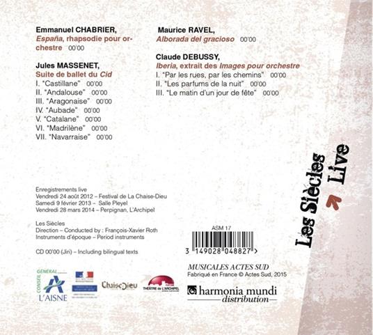 España. Rapsodia per orchestra - CD Audio di Emmanuel Chabrier - 2