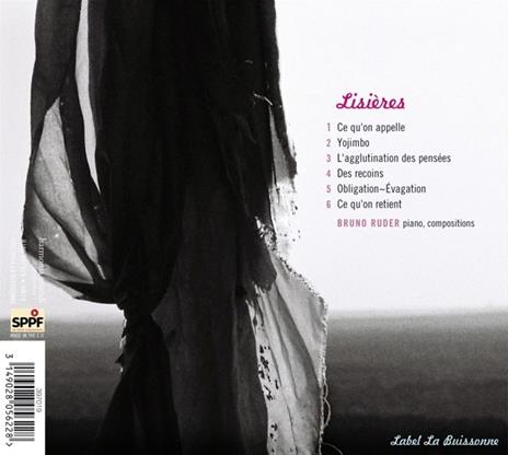 Lisieres - CD Audio di Bruno Ruder - 2