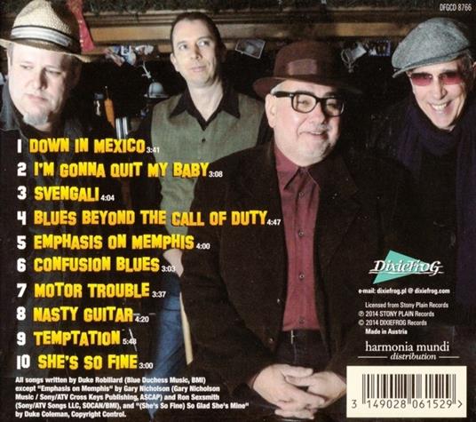 Calling All Blues - CD Audio di Duke Robillard - 2