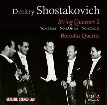 Quartetti per archi completi vol.2 - CD Audio di Dmitri Shostakovich,Borodin String Quartet