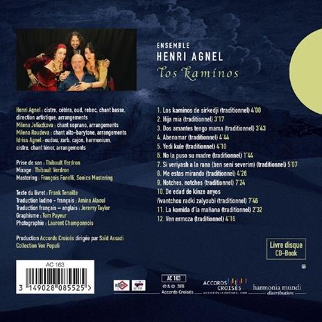 Los Kamínos. Canti Sefarditi Dall'andal - CD Audio - 2