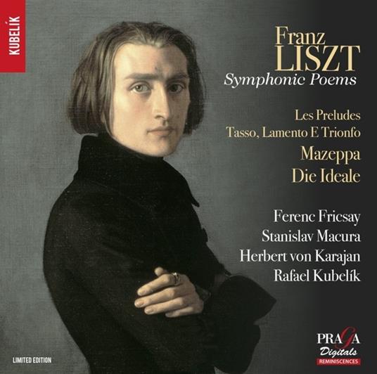 Poemi sinfonici (Import) - SuperAudio CD di Franz Liszt,Ferenc Fricsay,Herbert Von Karajan,Berliner Philharmoniker,Radio Symphony Orchestra Praga