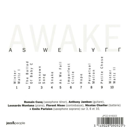 As We Fall - CD Audio di Awake - 2