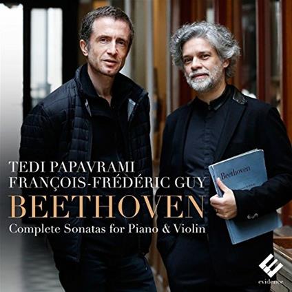 Sonate per pianoforte e violino complete - CD Audio di Ludwig van Beethoven,François-Frédéric Guy,Tedi Papavrami