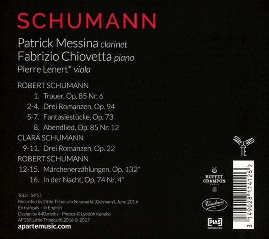 Music for Clarinet - CD Audio di Franz Schubert - 2