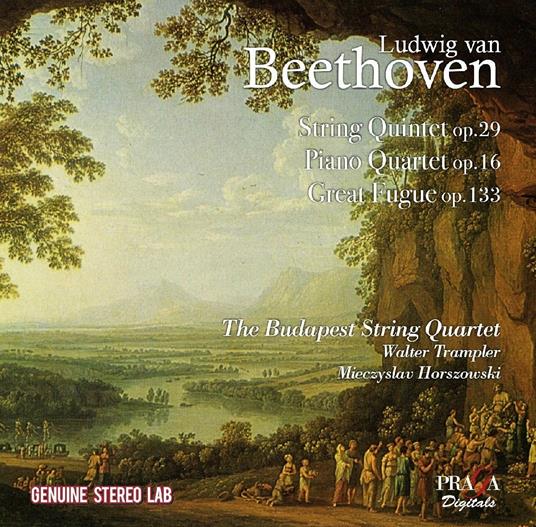 Quintetto per archi Op.29- Quartetto con pianoforte Op.16 - CD Audio di Ludwig van Beethoven