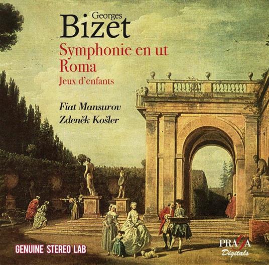Symphonie en ut - Roma - Jeux d'enfants - CD Audio di Georges Bizet