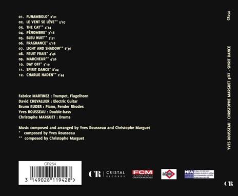 Spirit Dance - CD Audio di Yves-Christophe Rousseau - 2