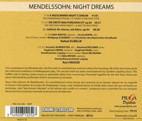 Le songe d'une nuit d'eté - CD Audio di Felix Mendelssohn-Bartholdy - 2