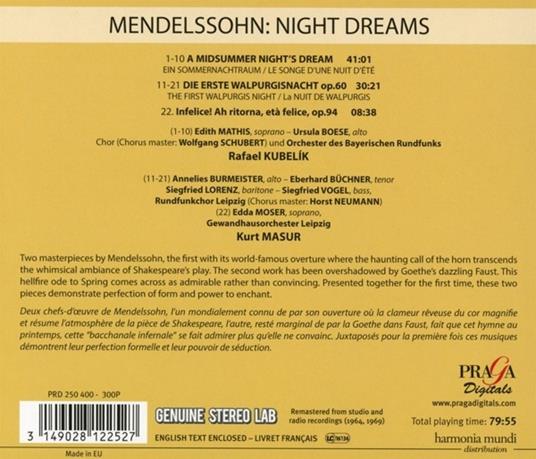 Le songe d'une nuit d'eté - CD Audio di Felix Mendelssohn-Bartholdy - 2