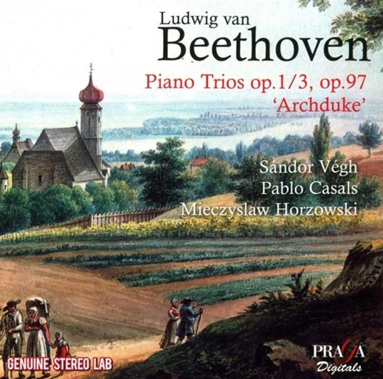 Trii con pianoforte op.1, op.2, op.3, op.97 - CD Audio di Ludwig van Beethoven