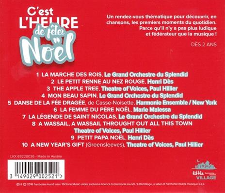 Cest l'heure de feter Noel - CD Audio di Henri Dès - 2
