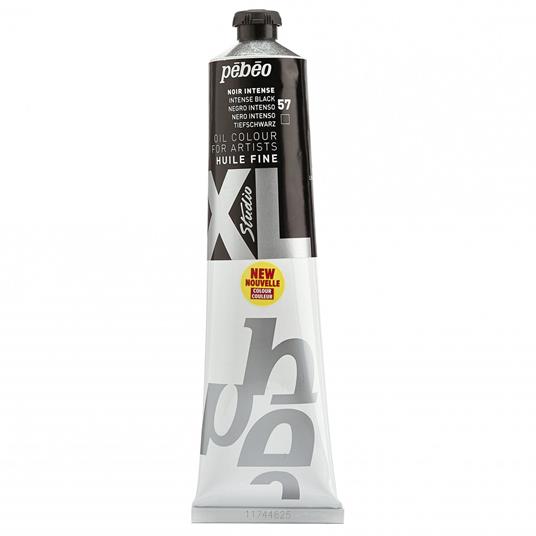 Pittura ad olio XL Studio - Nero intenso - 200 ml - 2