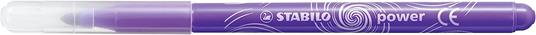 Pennarello - STABILO power - Contenitore in metallo da 36 - 12 Colori assortiti - 3