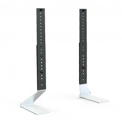 Erard FIT-UP XL supporto da tavolo per Tv a schermo piatto 165.1 cm (65") Freestanding Black,Silver