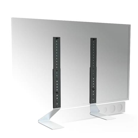 Erard FIT-UP XL supporto da tavolo per Tv a schermo piatto 165.1 cm (65") Freestanding Black,Silver - 2