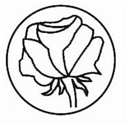 J. Herbin Sigillo Con Manico Legno Simbolo Rosa