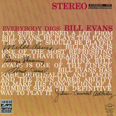 Everybody Digs Bill Evans - CD Audio di Bill Evans