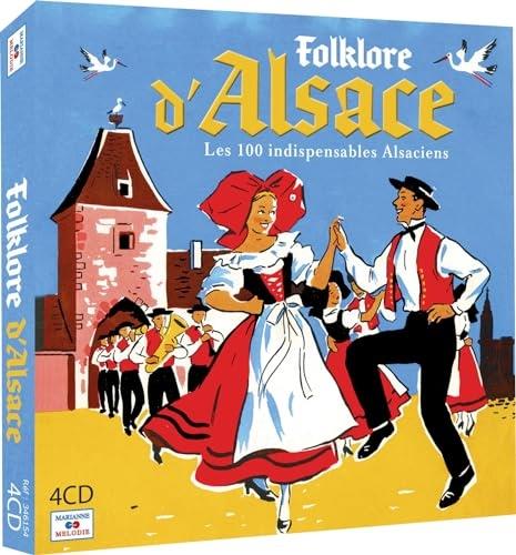 Folklore d'Alsace. Les 100 Indispensables Alsaciens - CD Audio