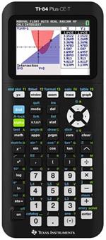 Texas Instruments TI-84 Plus calcolatrice Calcolatrice grafica Nero