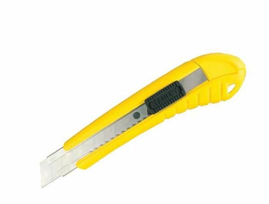 Taglierino Stanley Cutter autobloccante 18 mm - Stanley - Cartoleria e  scuola