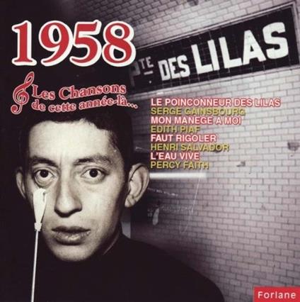 1958 Les Chansons De Cette Année là - CD Audio