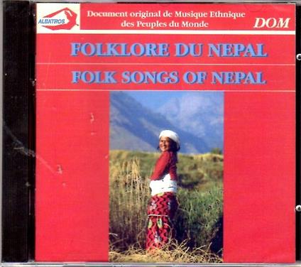 Folk Songs of Nepal - CD Audio