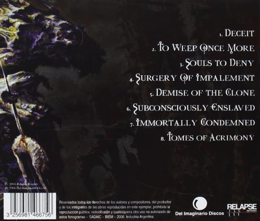 Souls To Deny - CD Audio di Suffocation - 2