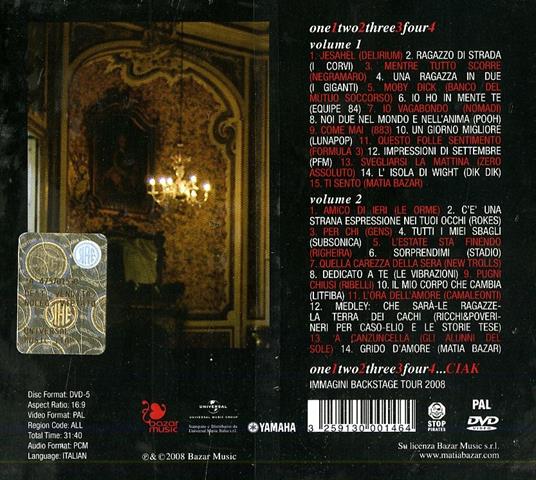 One Two Three Four vol.1 & 2 - CD Audio di Matia Bazar - 2