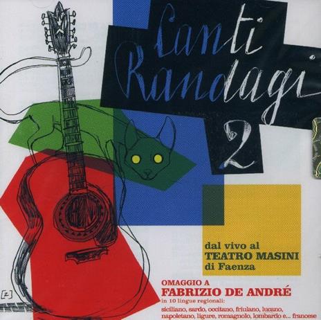 Canti randagi 2. Omaggio a Fabrizio De André - CD Audio