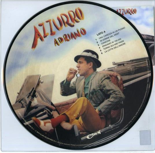 Azzurro (Picture Disc) - Vinile LP di Adriano Celentano - 2