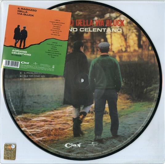 Il ragazzo della via Gluck (Picture Disc) - Vinile LP di Adriano Celentano - 2