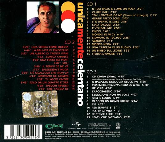 UnicamenteCelentano - CD Audio di Adriano Celentano - 2
