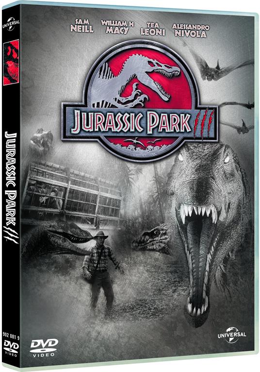 Jurassic Park III di Joe Johnston - DVD