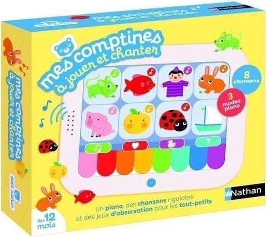 Gioco interattivo: Le mie 8 filastrocche da suonare e cantare