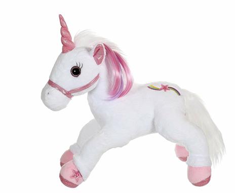 Lica Bella Unicorno Supermorbido Con Luci Dei Colori Dell'Arcobaleno, Occhi Brillanti E Suoni Magici - 8
