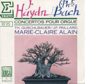 Haydn - Cpe - Bach - CD Audio di Marie Claire Alain