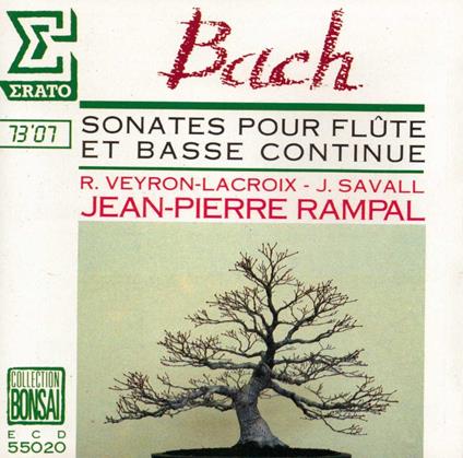 Bach: Sonates Pour Flute Et Basse Continue - CD Audio di Jean-Pierre Rampal