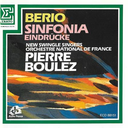 Sinfonia Eindrücke - CD Audio di Orchestre National de France