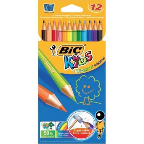 BIC Kids Evolution pastello colorato 12 pezzo(i) Multi