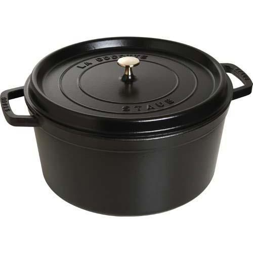 Staub cocotte rotonda 26 cm - nera