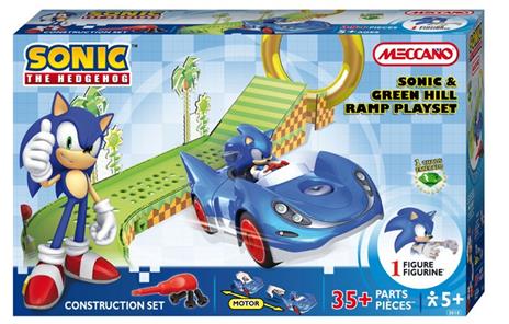 Sonic & Green Hill Ramp Meccano - 5